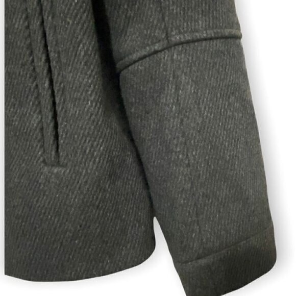 Vince Gray Wool Back Pleat Jacket/Coat , size 8 - Picture 9 of 12